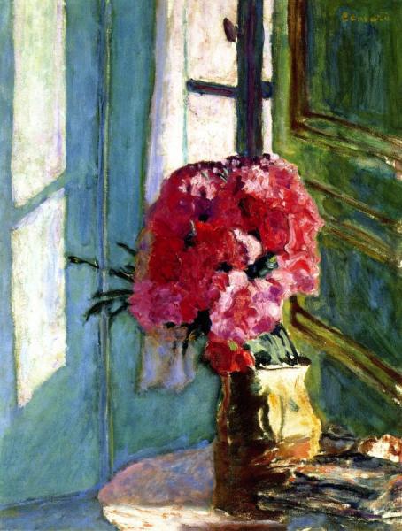 Carnations by Pierre Bonnard