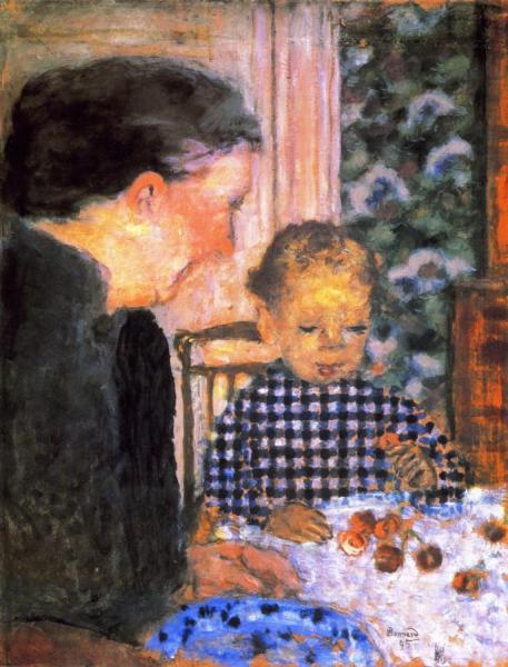 Child Eating Cherries by Pierre Bonnard