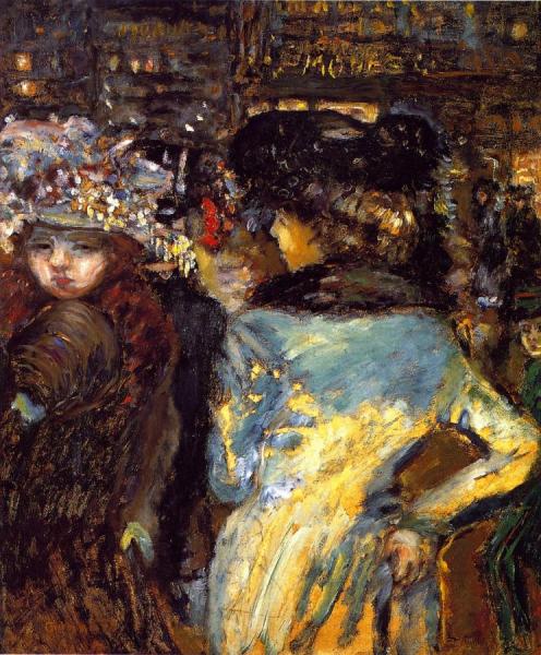 Deux Elegantes, Place De Clichy by Pierre Bonnard