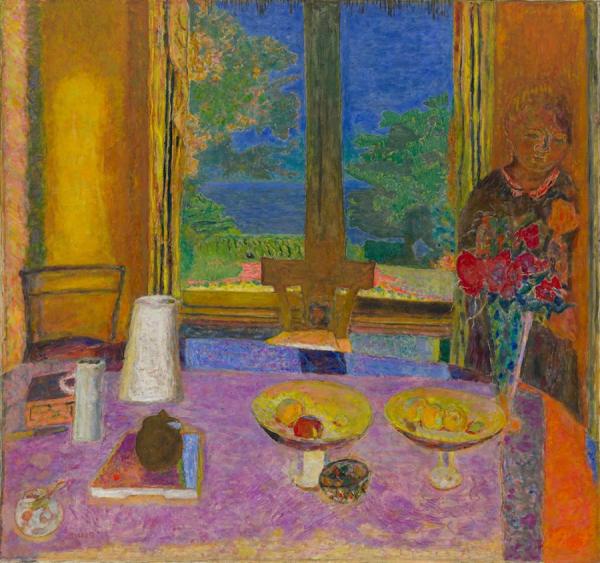 Dining Room On The Garden by Pierre Bonnard