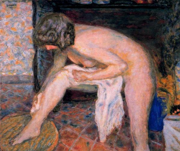 Femme Penchee by Pierre Bonnard