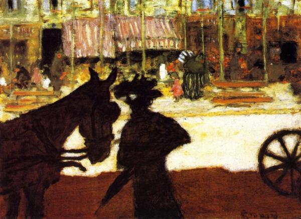 Fiacre by Pierre Bonnard