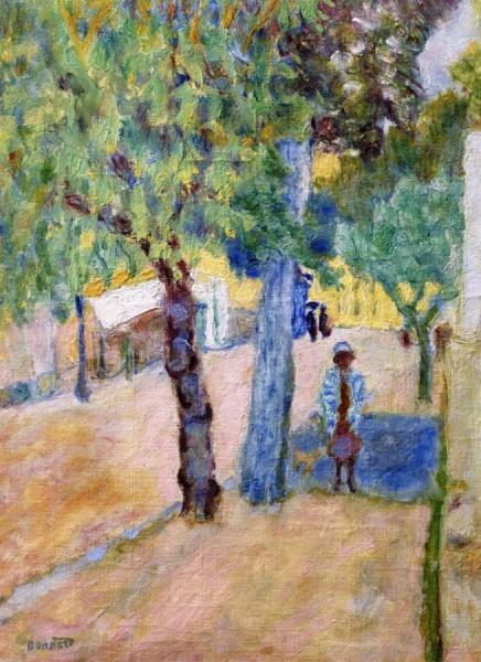 Figure Beneath A Tree by Pierre Bonnard
