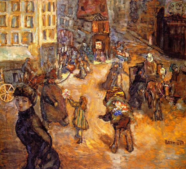 Flower-seller by Pierre Bonnard