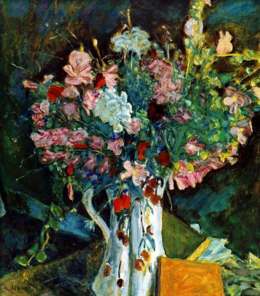 Flowers In A Water Jug by Pierre Bonnard Oil Painting Reproductions