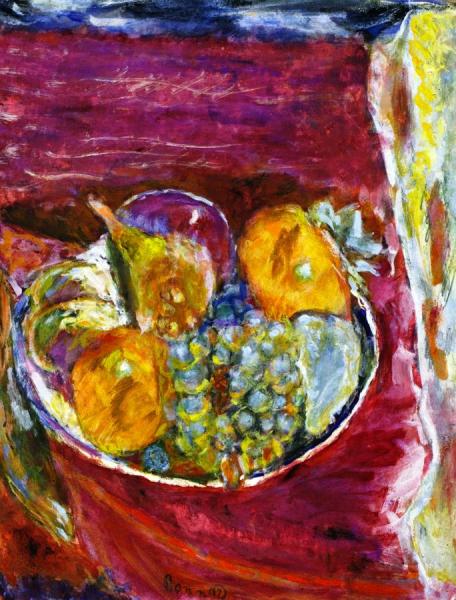 Grapes by Pierre Bonnard