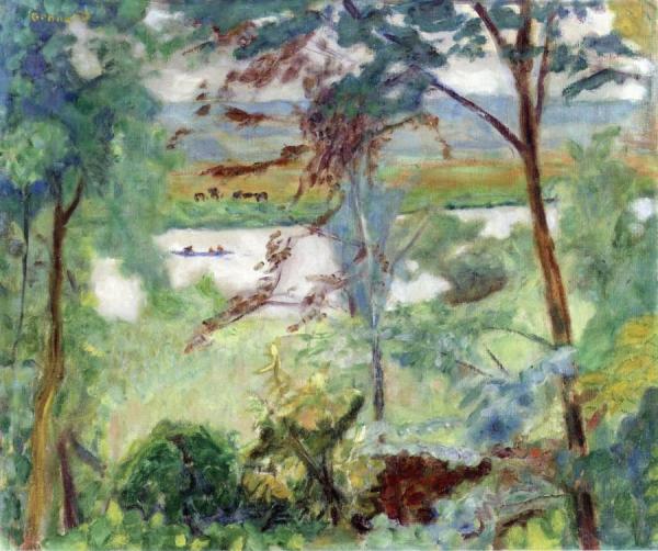Grey Landscape, Vernon by Pierre Bonnard Oil Painting Reproductions