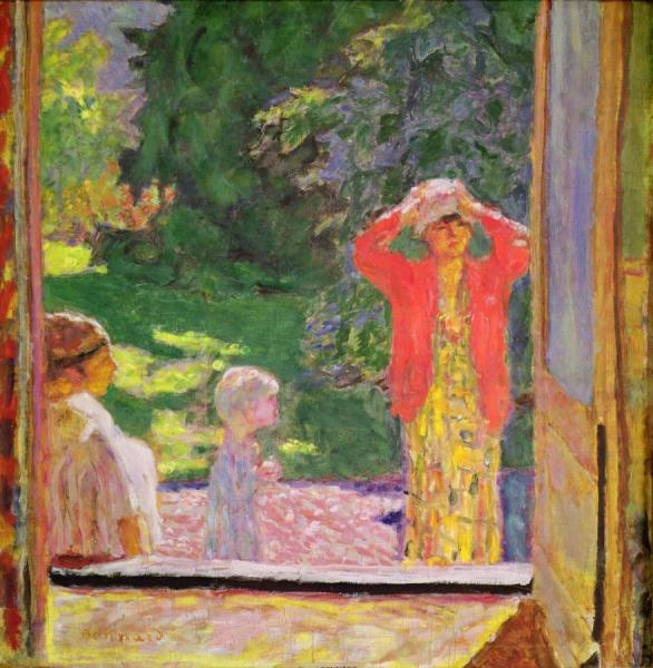 In Front Of The Window by Pierre Bonnard Oil Painting Reproductions
