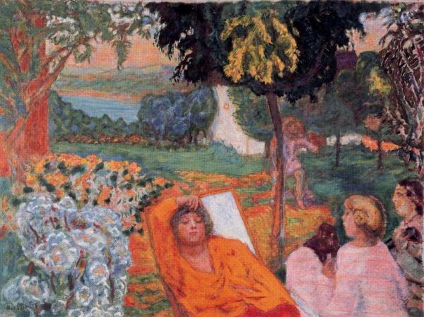 La Sieste by Pierre Bonnard