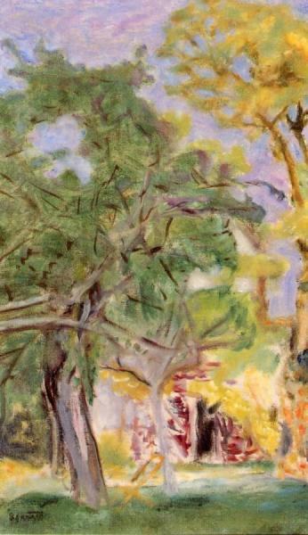 Landscape, Garden Entrance by Pierre Bonnard