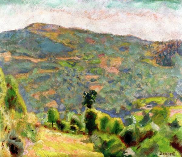 Landscape Of Haute-savoie by Pierre Bonnard
