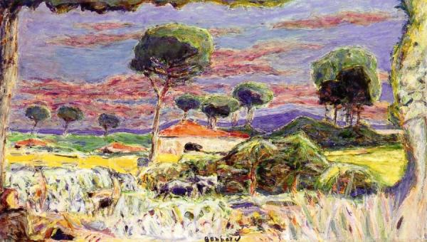 Landscape Of Southern France by Pierre Bonnard