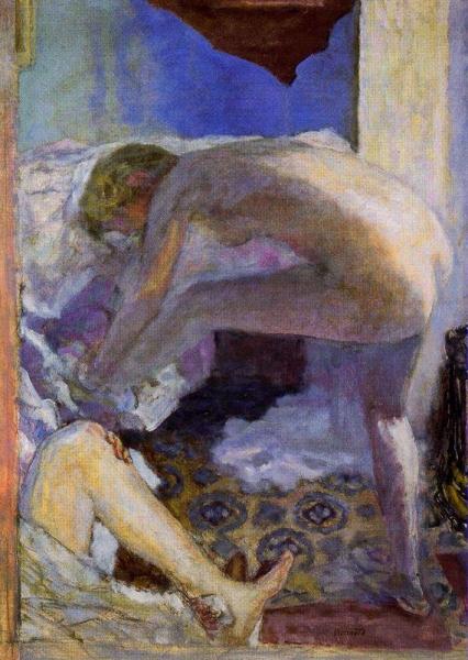 Large Blue Nude by Pierre Bonnard