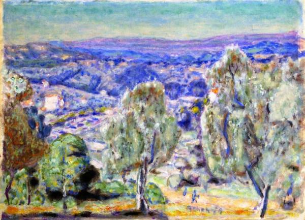 Le Cannet, View From The Pink House by Pierre Bonnard Oil Painting Reproductions