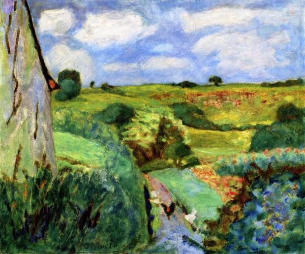 Le Chemin Creux by Pierre Bonnard Oil Painting Reproductions