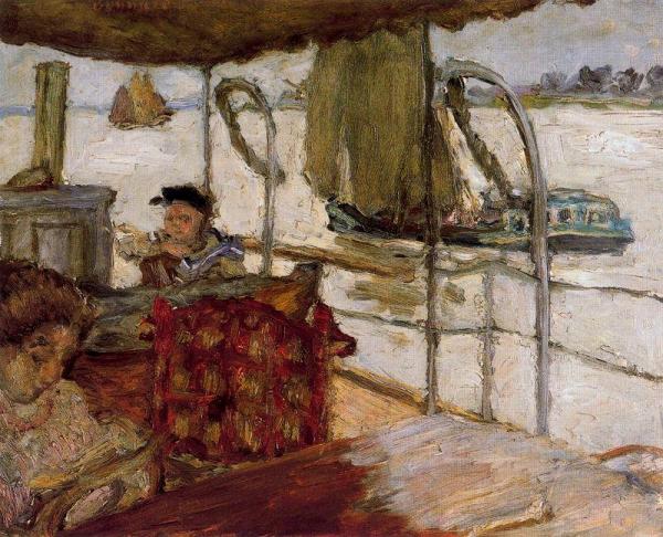 Le Yacht by Pierre Bonnard
