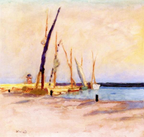 Marine Scene, Cannes by Pierre Bonnard