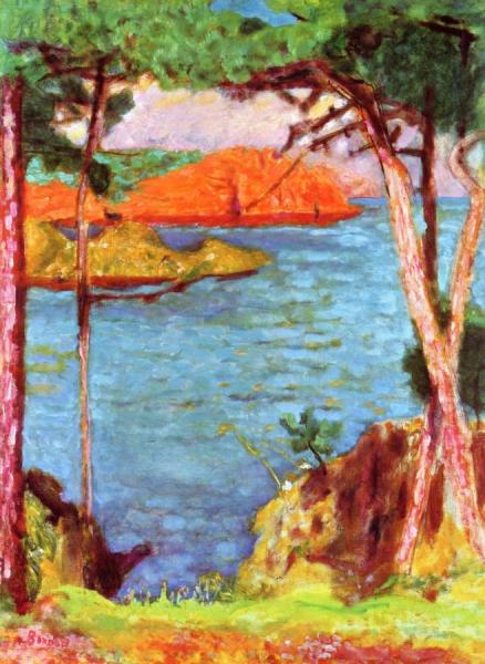Mediterranean Coast by Pierre Bonnard