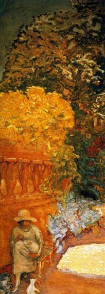 Mediterranean. Triptych (left Hand Panel) by Pierre Bonnard