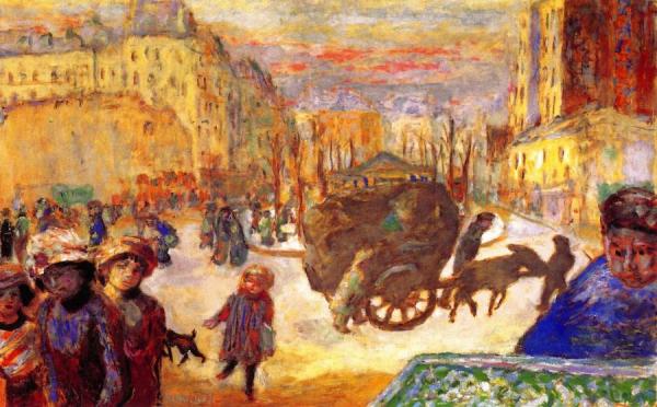 Morning In Paris by Pierre Bonnard