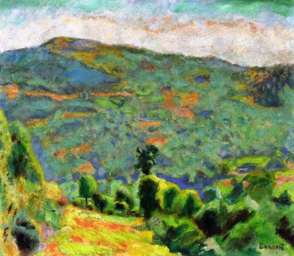 Mountain Landscape In Dauphoné by Pierre Bonnard Oil Painting Reproductions
