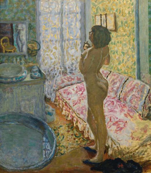Nude Against The Light, Ca.1908 by Pierre Bonnard