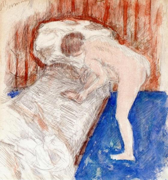 Nude In An Interior by Pierre Bonnard