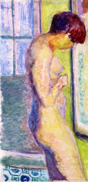 Nude In Profile by Pierre Bonnard
