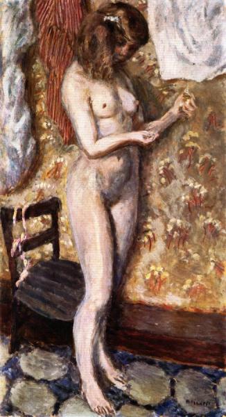 Nude In The Light by Pierre Bonnard