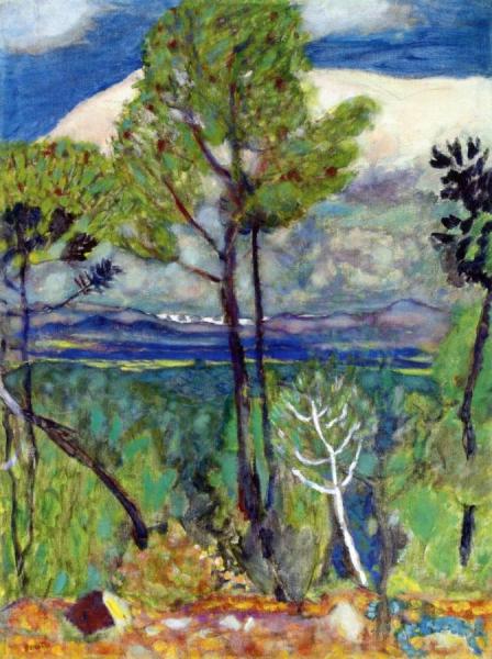 Pines, By The Sea by Pierre Bonnard Oil Painting Reproductions