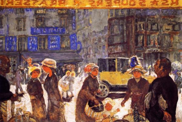 Place Clichy by Pierre Bonnard
