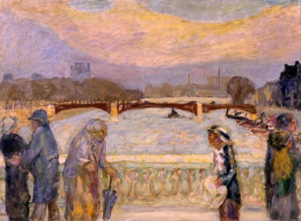 Pont De La Concorde by Pierre Bonnard