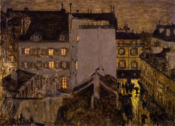 Rue Tholozé by Pierre Bonnard