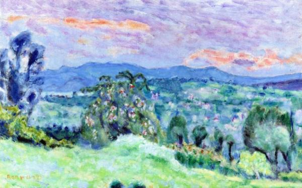 Saint-tropez Landscape by Pierre Bonnard Oil Painting Reproductions