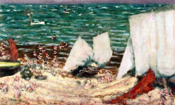 Pierre Bonnard、PAYSAGE VIOLET、海外版超希少レゾネ Violet Landscape in the evening - Pierre Bonnard