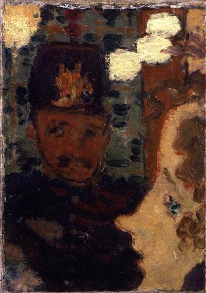 Soldier And Blond by Pierre Bonnard