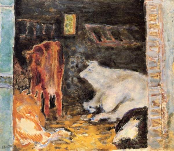 Stable by Pierre Bonnard