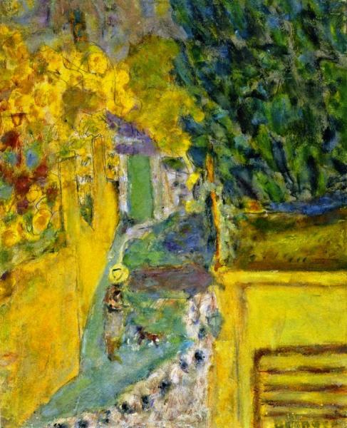 Stairs At Le Cannet by Pierre Bonnard