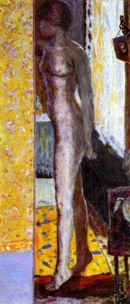 Standing Nude by Pierre Bonnard