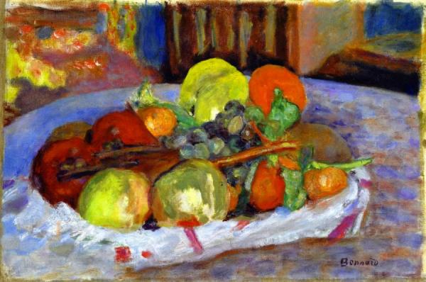 Still Life With Apples by Pierre Bonnard