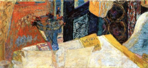 Still Life With Bouquet Of Flowers by Pierre Bonnard