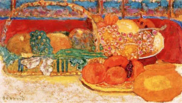 Still Life With Fruit by Pierre Bonnard