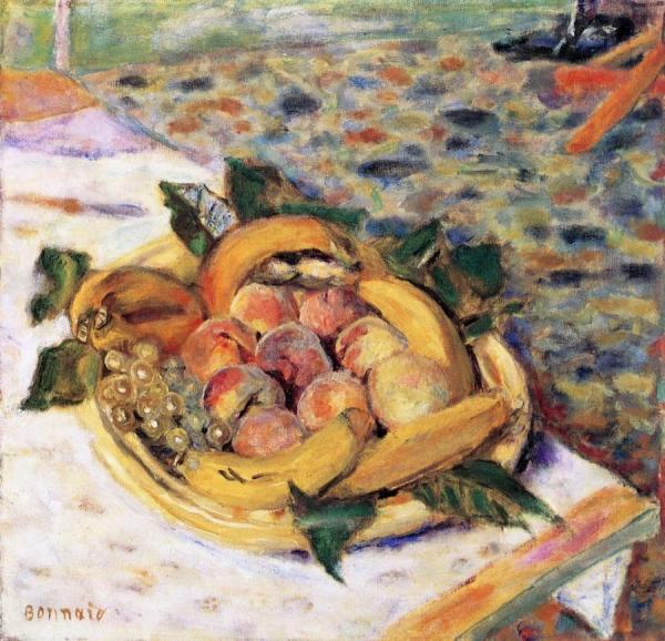 Still Life With Fruit by Pierre Bonnard