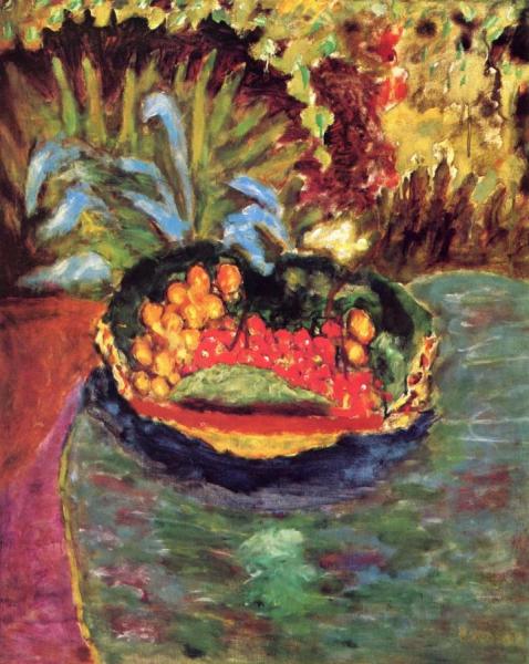 Still Life With Fruit by Pierre Bonnard