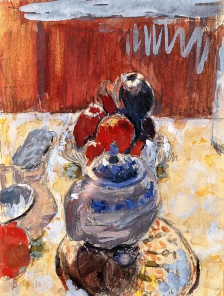 Still Life With Fruit by Pierre Bonnard