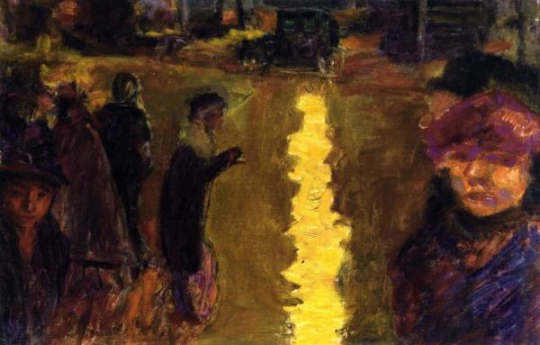 Street Scene, Paris by Pierre Bonnard