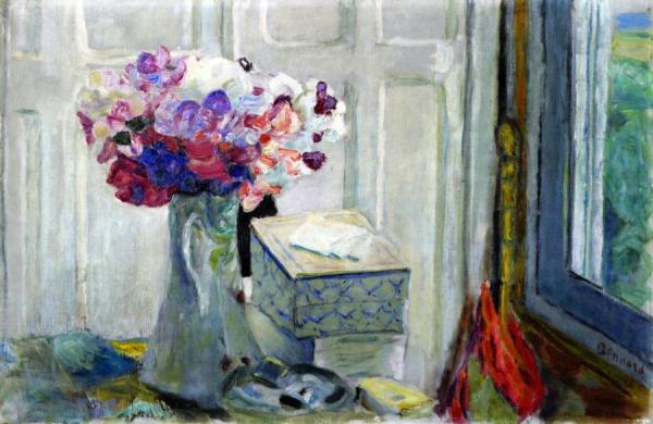 Sweet Peas by Pierre Bonnard