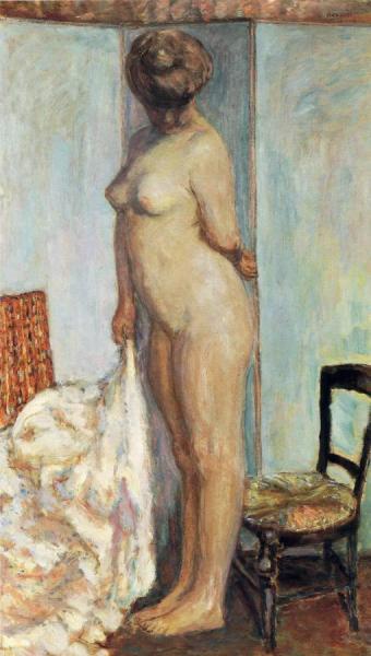 Tall Nude by Pierre Bonnard