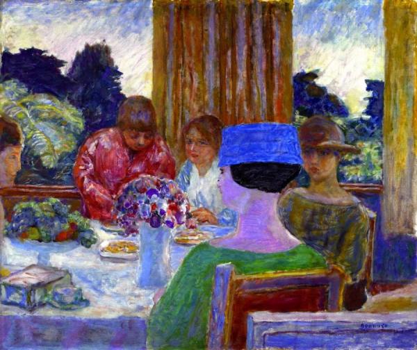 Teatime by Pierre Bonnard