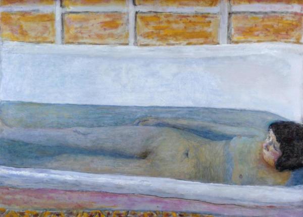 The Bath, 1925 by Pierre Bonnard